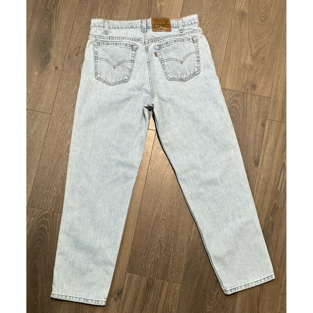 Levis Signature 540 Jeans Mens 34x29 Brown Tab Stonewash Relaxed Fit VINTAGE 90s